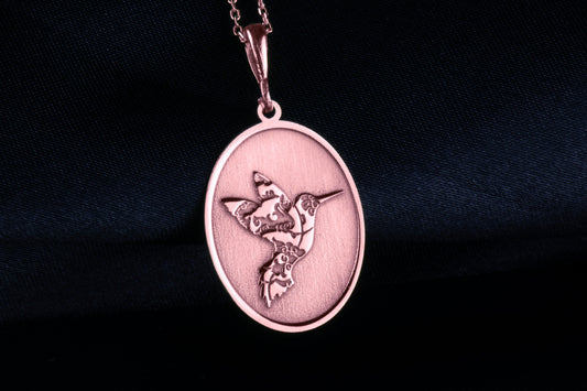 Bee Eater Pendant: Colorful Bird Necklace, Sacred Freedom Charm, Nature Spirit Talisman