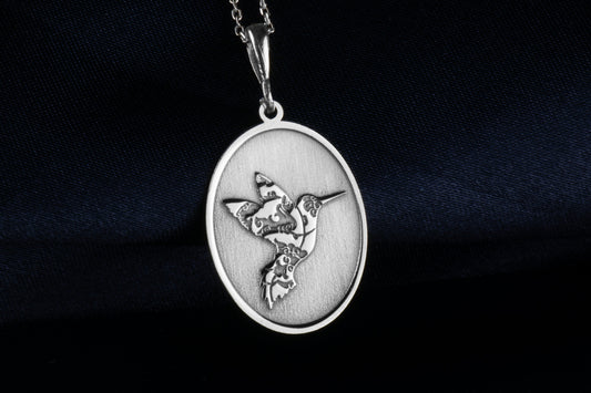 Bee Eater Pendant: Colorful Bird Necklace, Sacred Freedom Charm, Nature Spirit Talisman
