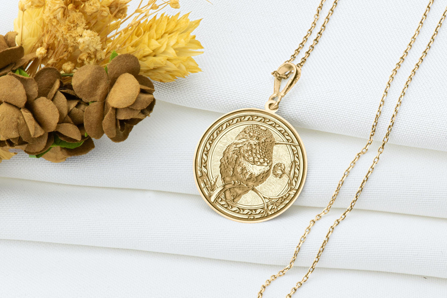 Hummingbird Pendant: Spirit Bird Necklace, Joy Charm