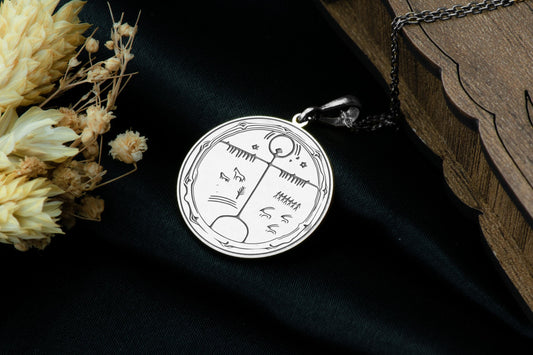 Tengri Necklace: Sky God Pendant