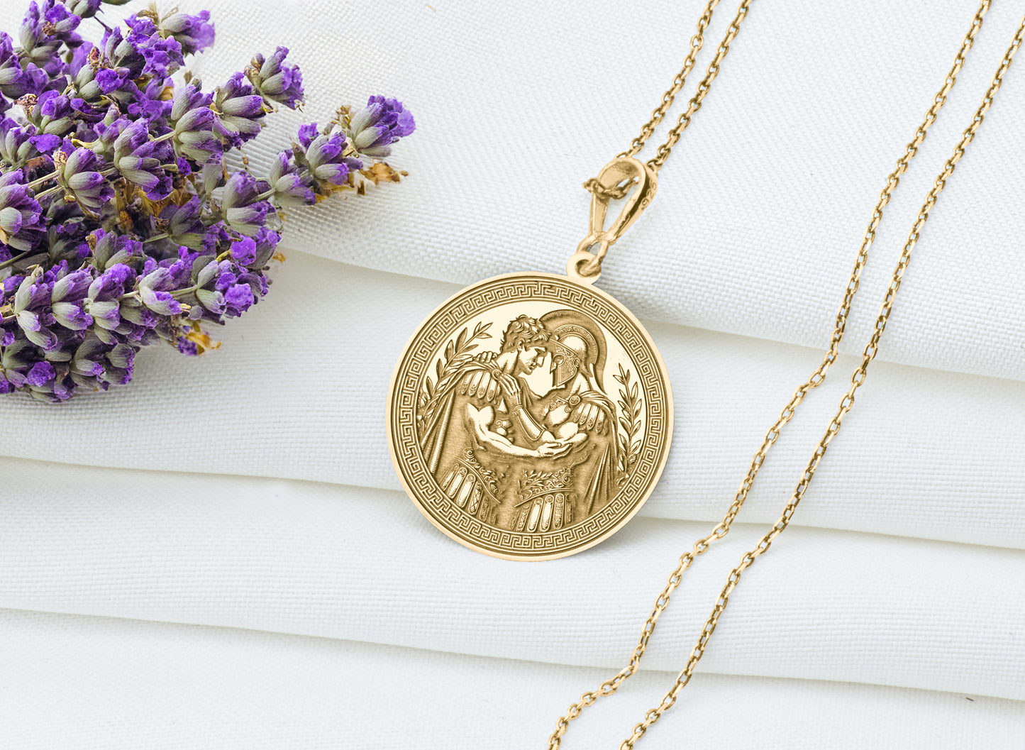 Achilles and Patroclus Pendant