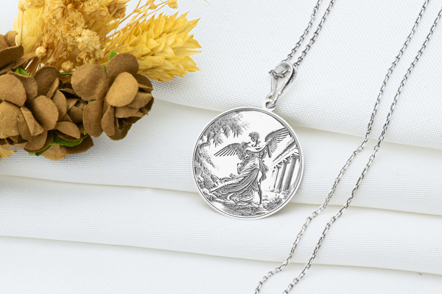 Cupid and Psyche Pendant