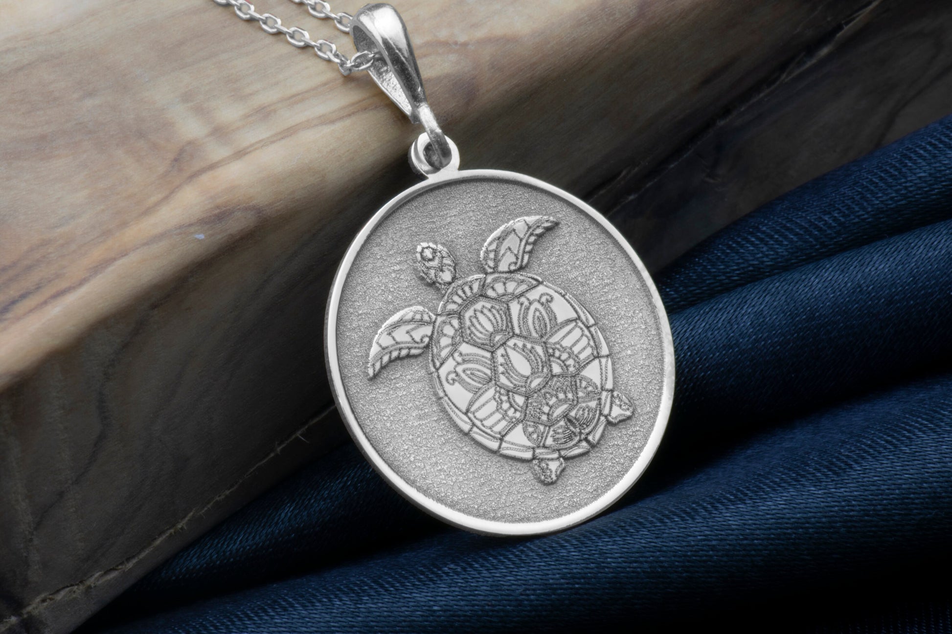 Sea Turtle Pendant: Spirit Animal Necklace, Ocean Wisdom Charm
