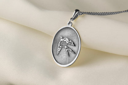 Swallow Bird Pendant Necklace
