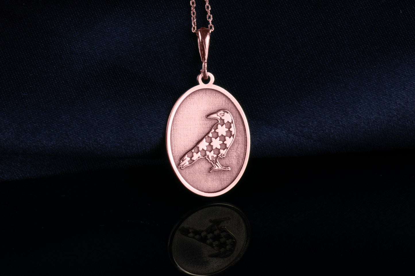 Raven Pendant: Mystic Bird of Wisdom Necklace