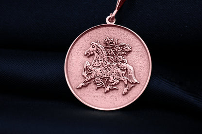 Cavalry Horse Pendant: Warhorse Amulet