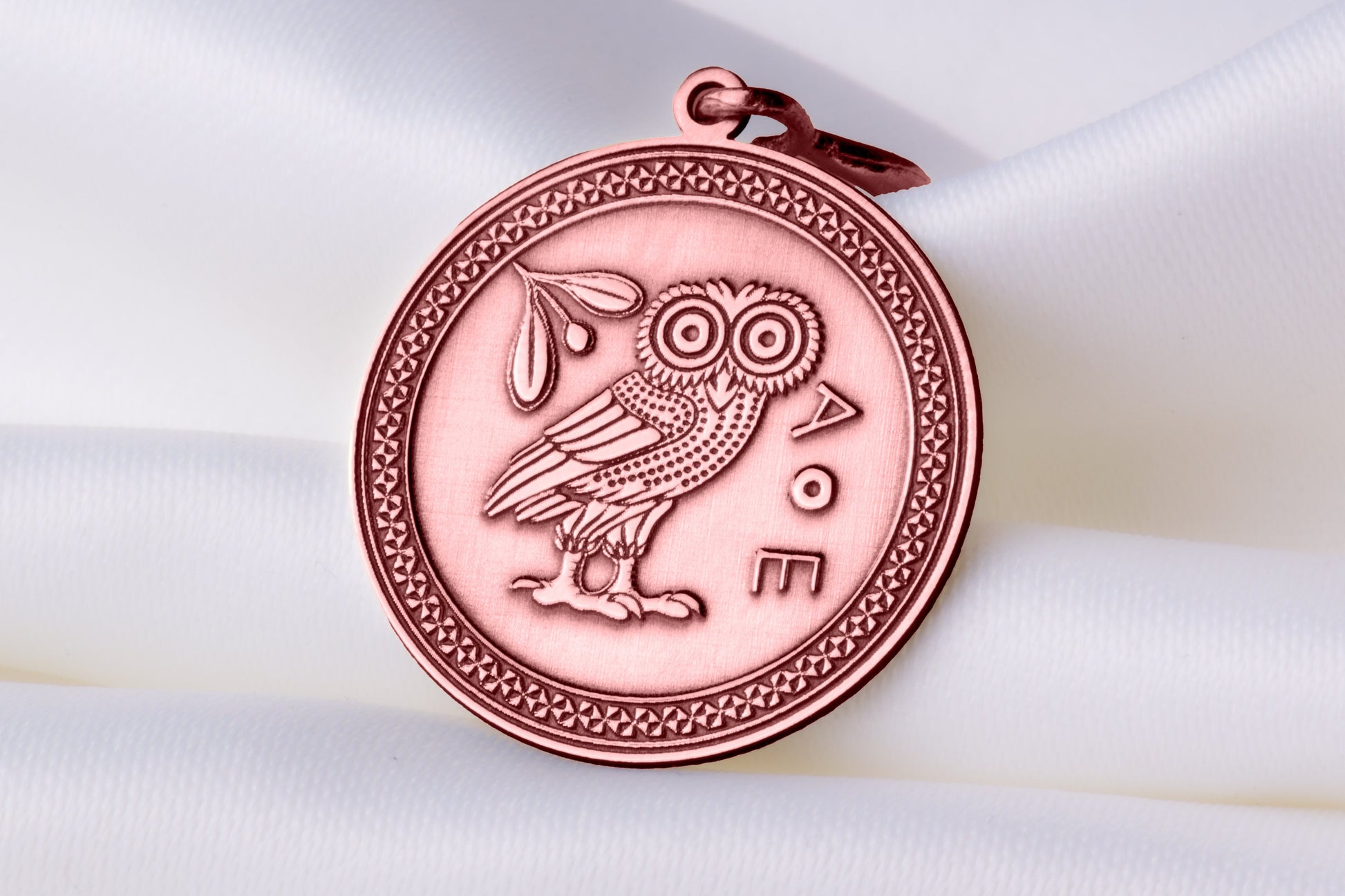 Athena Owl Pendant: Knowledge and Vision Charm, Ancient Protector Necklace