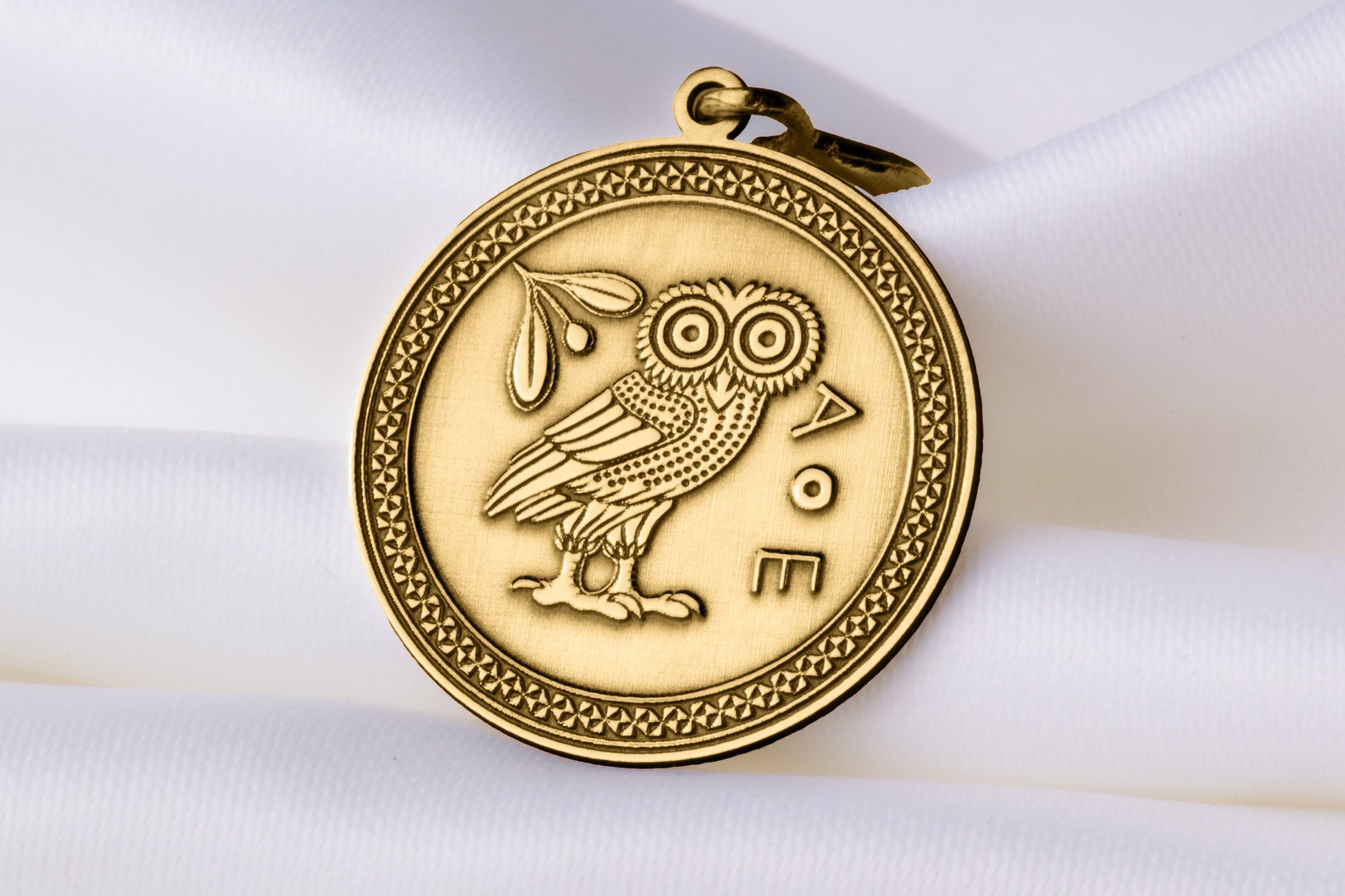 Athena Owl Pendant: Knowledge and Vision Charm, Ancient Protector Necklace