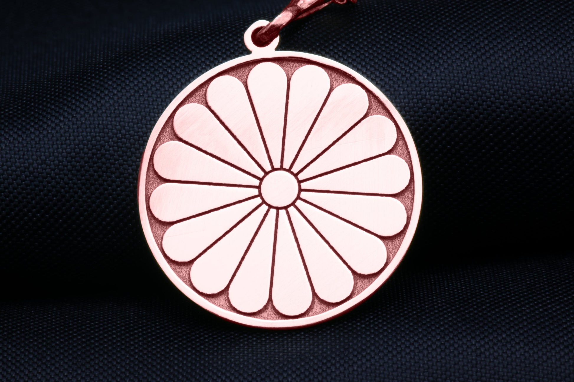 Gold Sun Pendant Necklace: Sterling Silver Daisy Jewelry