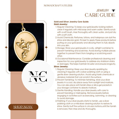 Sakura & Kunai Pendant Necklace