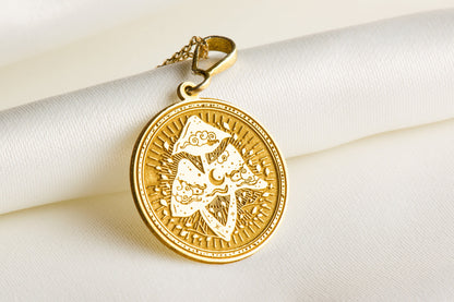 Mushroom Pendant Necklace