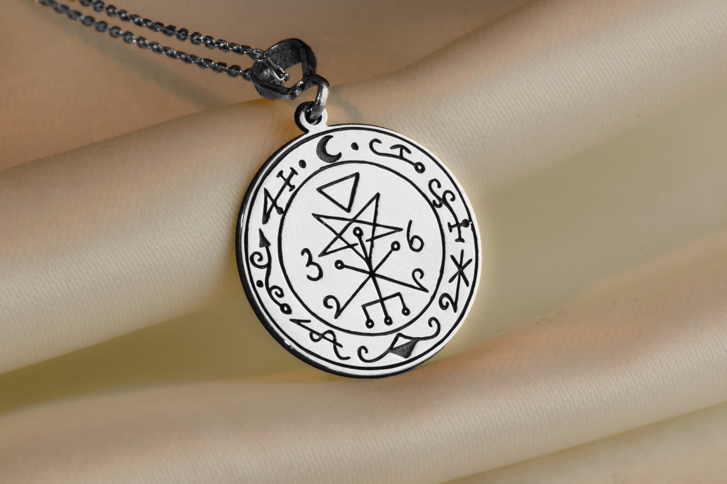 Lilith Sigil Pendant Necklace