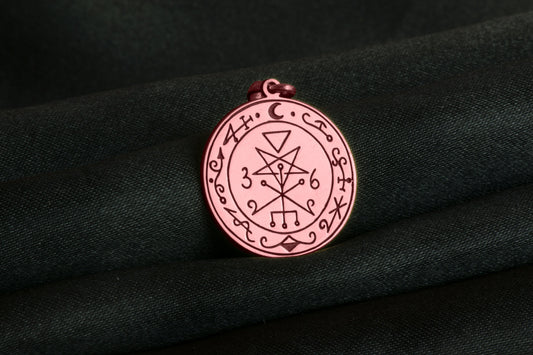 Lilith Sigil Pendant Necklace