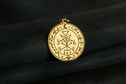 Lilith Sigil Pendant Necklace