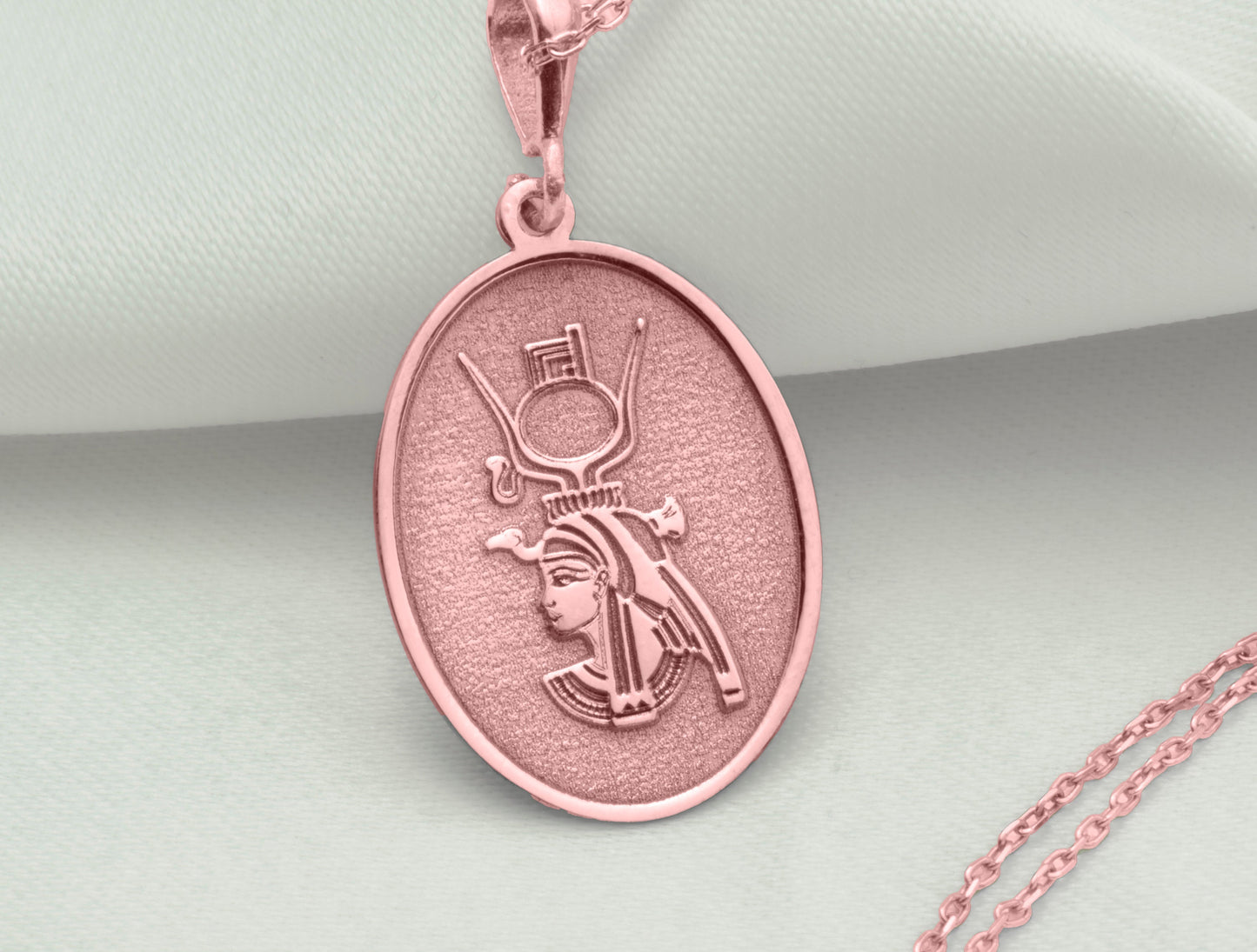 Goddess Isis Pendant: Egyptian Mother Goddess Necklace, Sacred Magic Charm, Ancient Protection Amulet