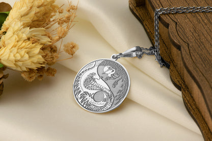 Yin Yang Pendant: Balance Necklace