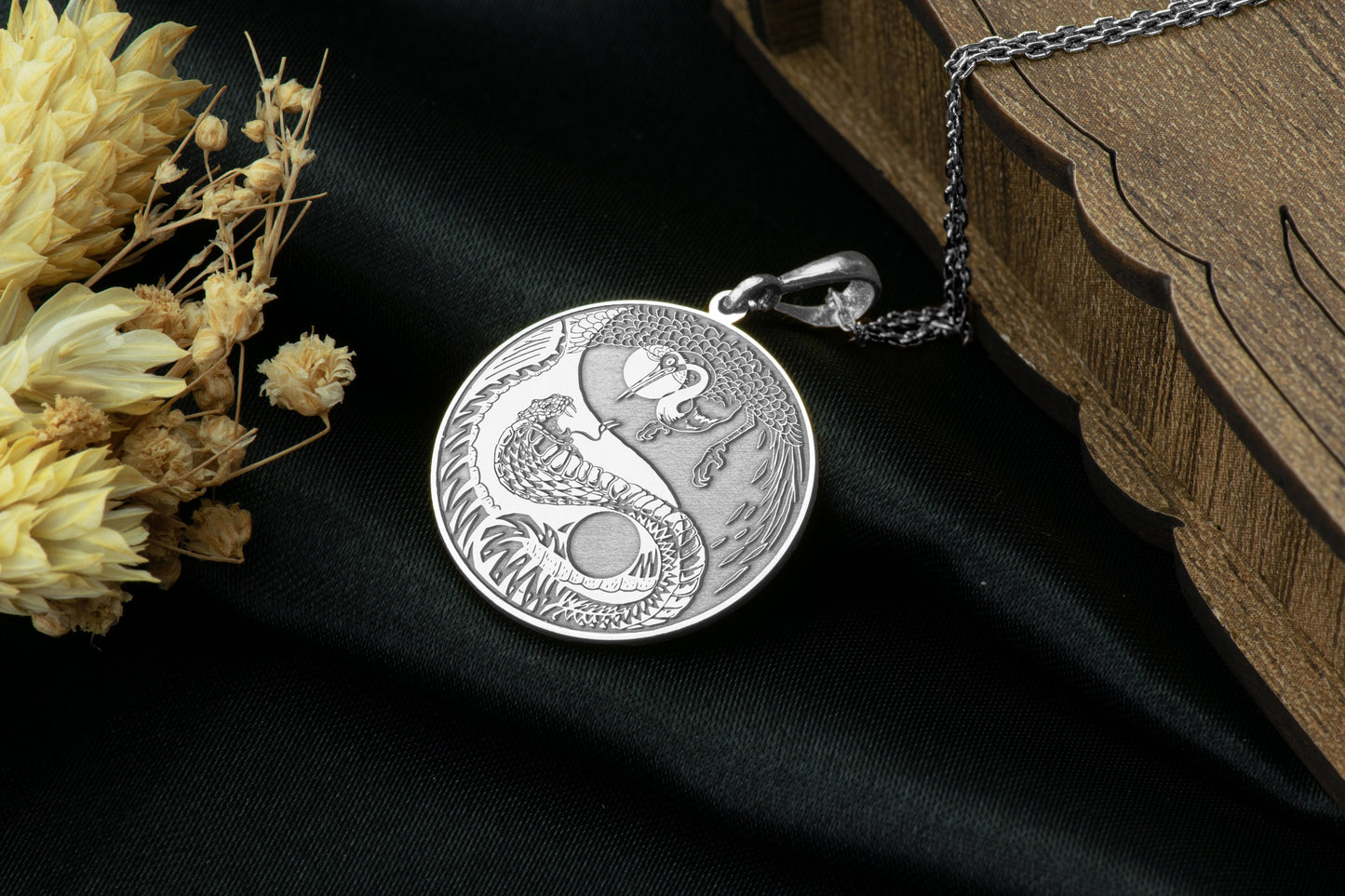 Yin Yang Pendant: Balance Necklace