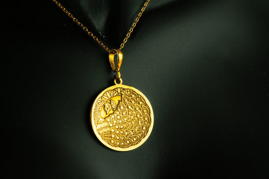 Peacock Pendant Necklace