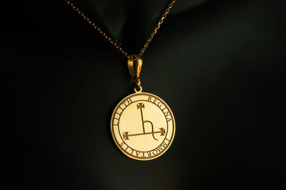 Lilith Sigil Pendant: Dark Goddess Necklace - Sterling Silver or Gold