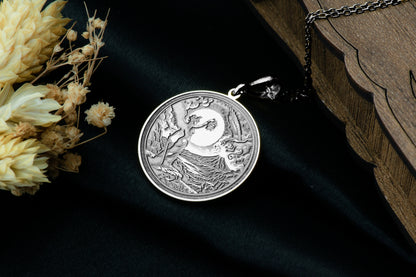 Medusa Pendant Necklace