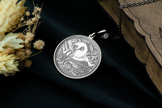 Medusa Pendant Necklace