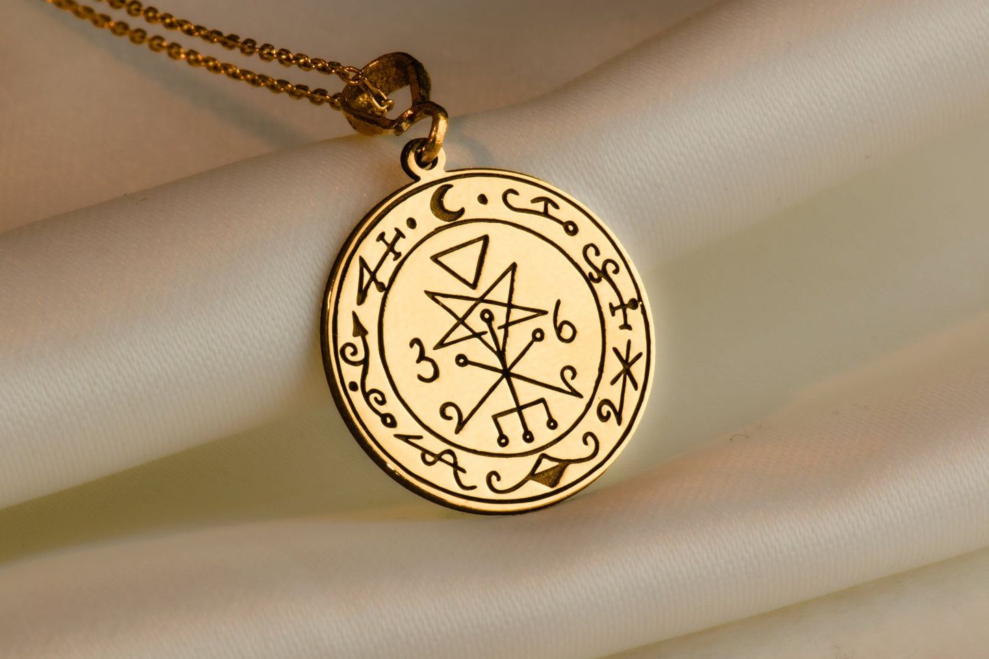 Lilith Sigil Pendant Necklace