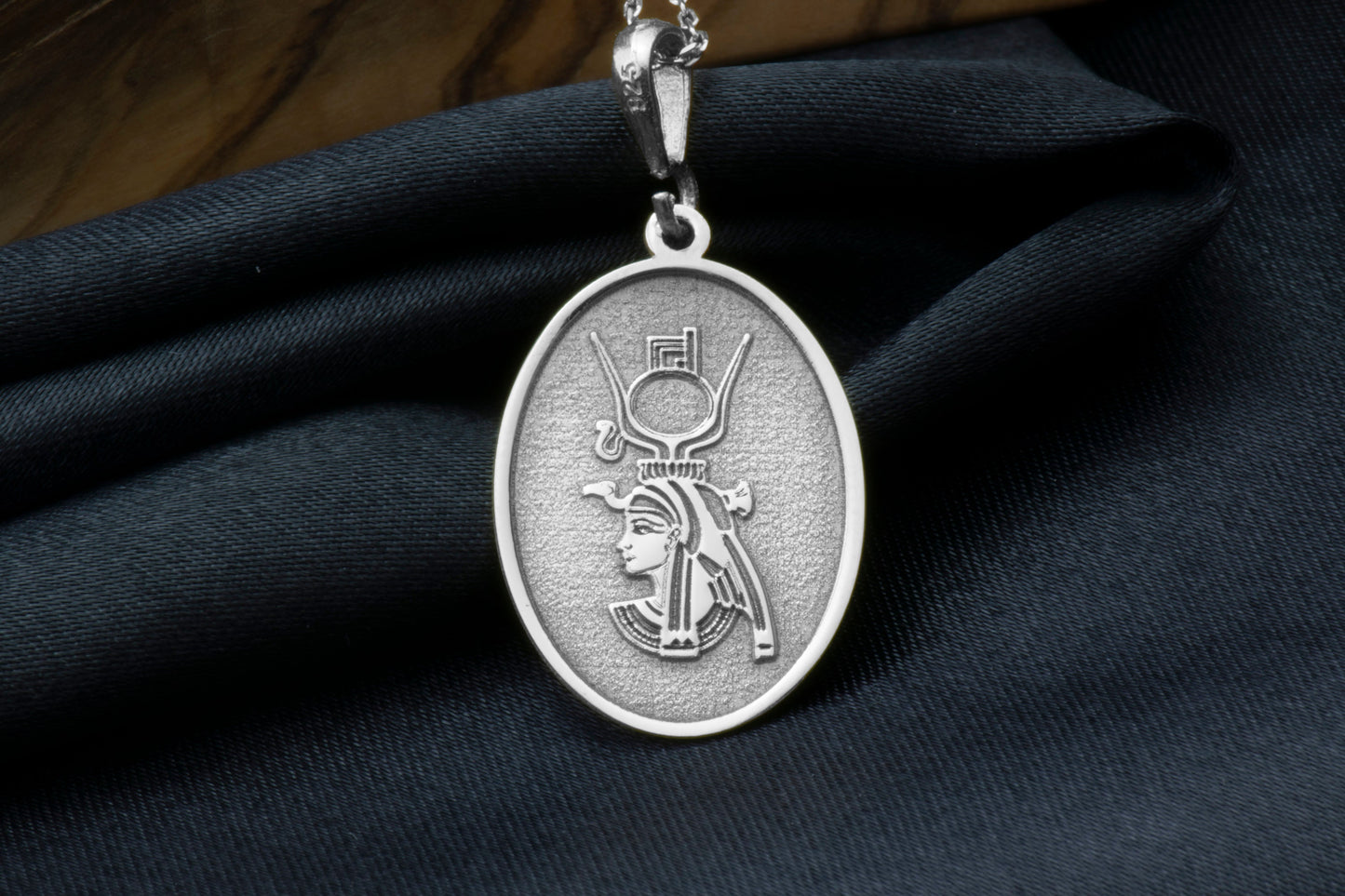 Goddess Isis Pendant: Egyptian Mother Goddess Necklace, Sacred Magic Charm, Ancient Protection Amulet