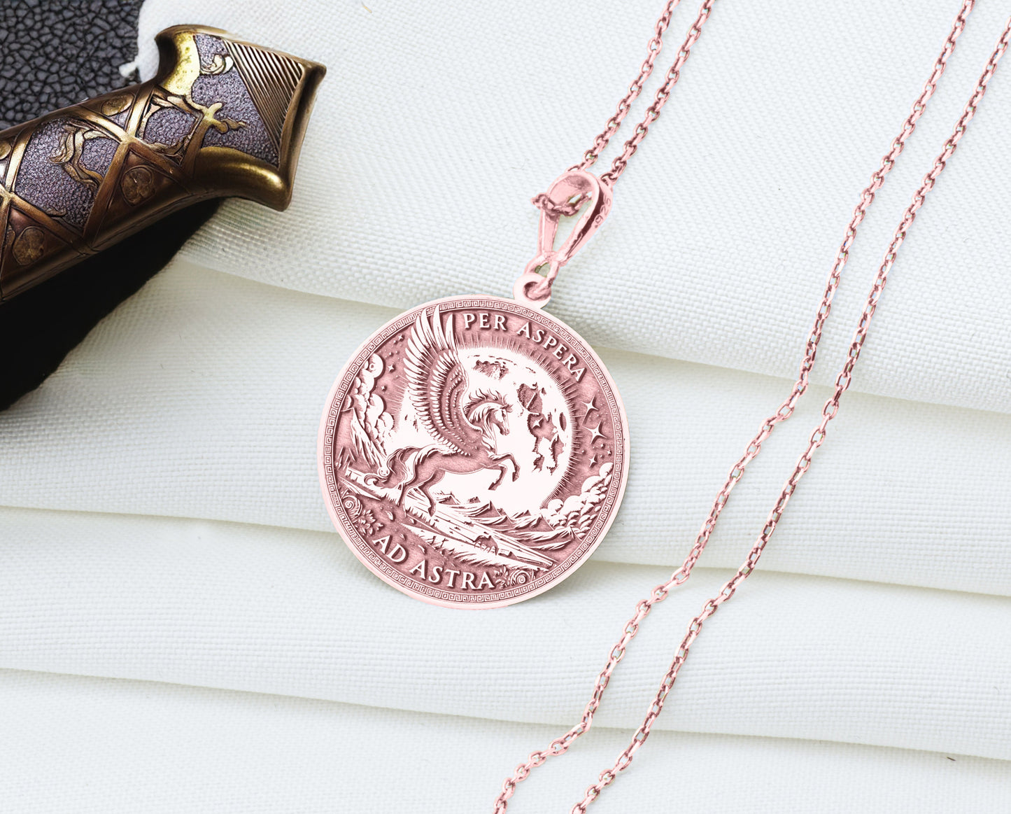 Pegasus Pendant Necklace