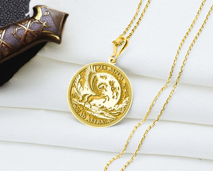 Pegasus Pendant Necklace