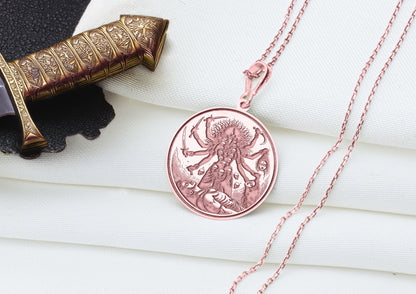 Kali Pendant: Hindu Goddess Necklace, Fierce Feminine Amulet, Liberation Charm, Protective Talisman