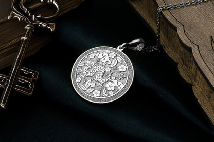 Year of the Dragon Pendant: Chinese Zodiac Necklace