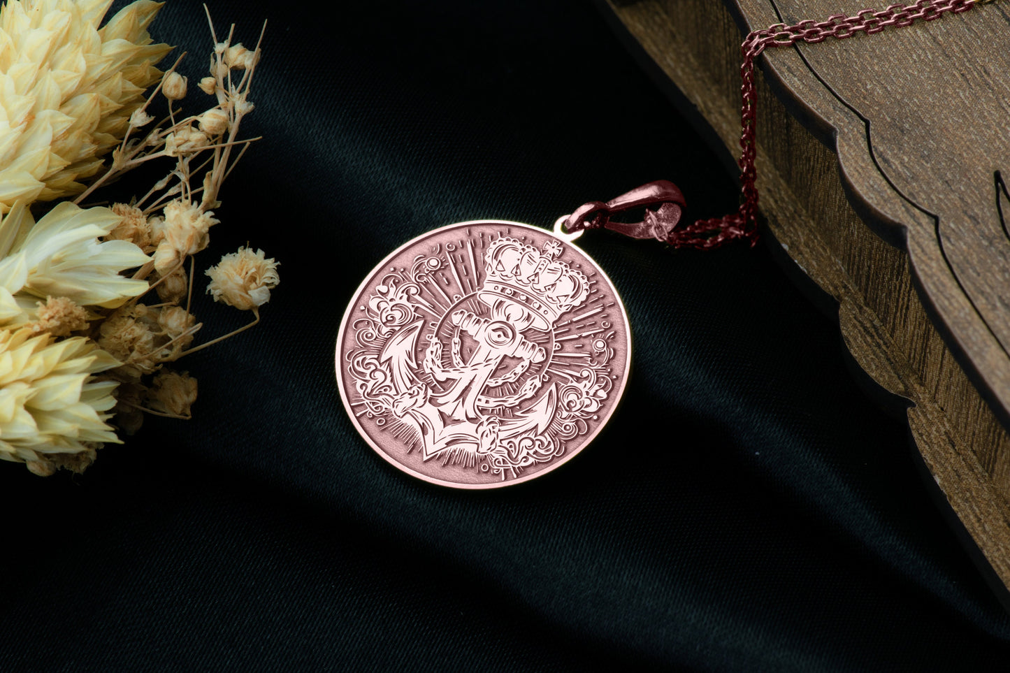 Anchor Pendant: Nautical Talisman Necklace