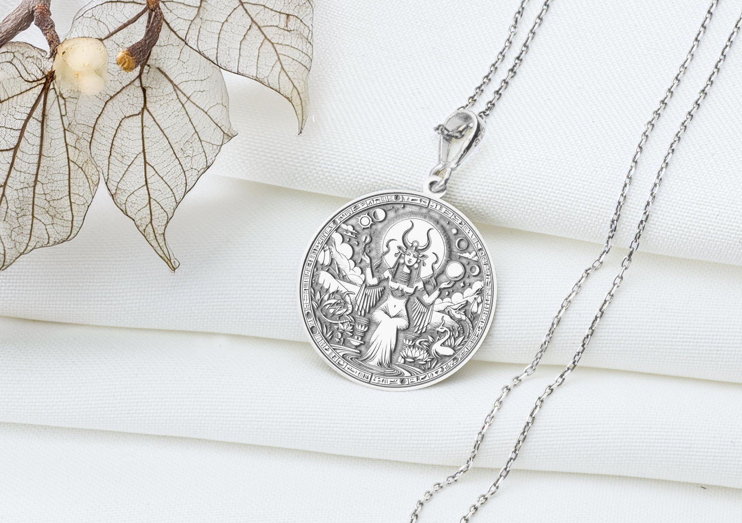 Hathor Goddess Necklace: Egyptian Feminist Jewelry