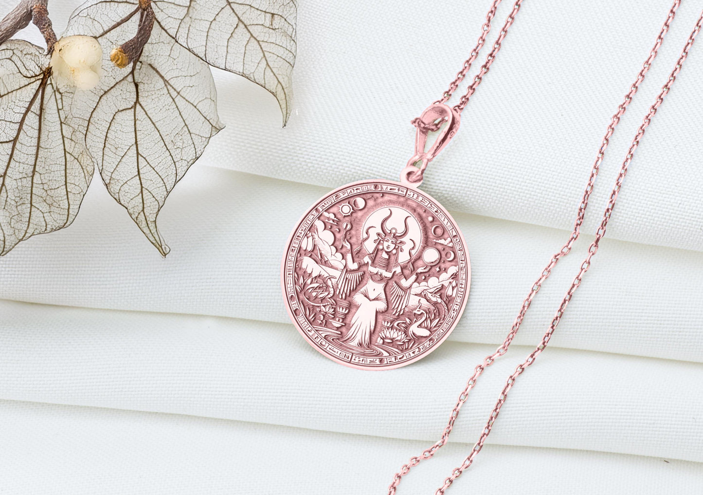 Hathor Goddess Necklace: Egyptian Feminist Jewelry