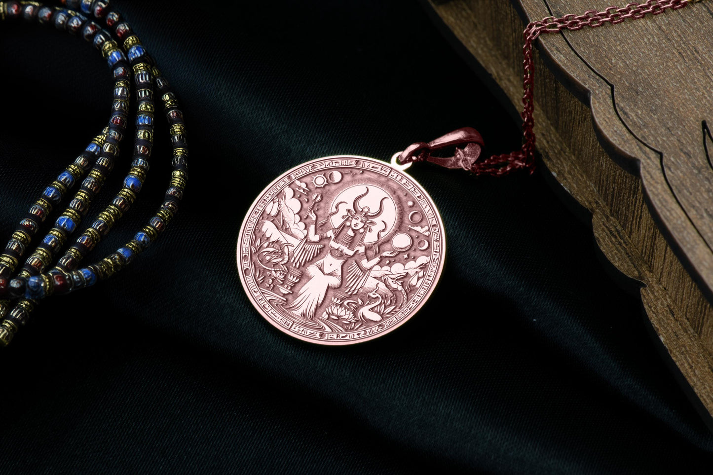 Hathor Goddess Necklace: Egyptian Feminist Jewelry