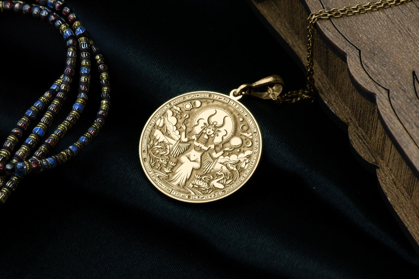 Hathor Goddess Necklace: Egyptian Feminist Jewelry