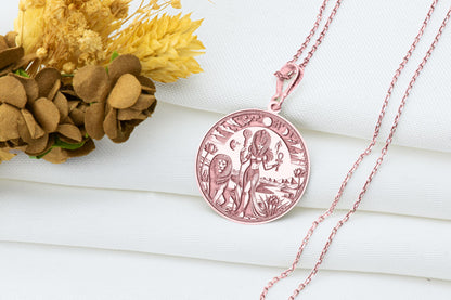 Bastet Necklace: Egyptian Cat Goddess Pendant