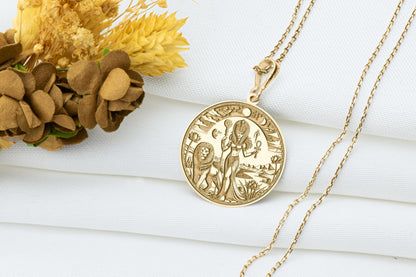 Bastet Necklace: Egyptian Cat Goddess Pendant