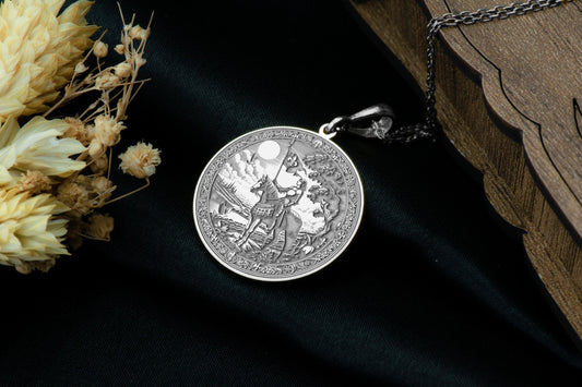 Joan of Arc Pendant Necklace