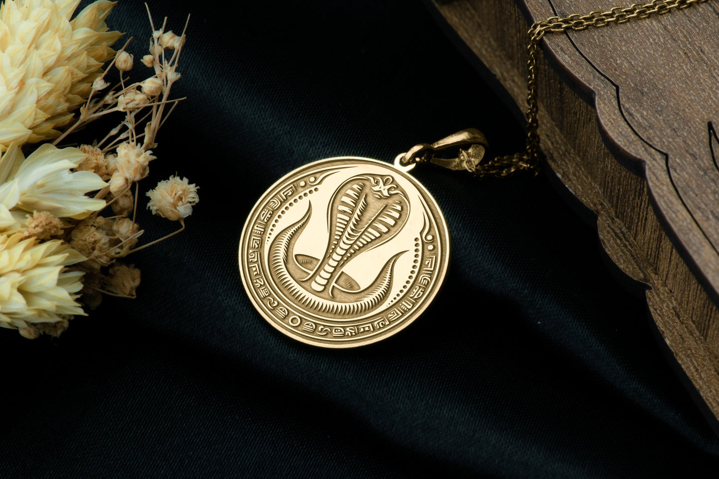 King Cobra Pendant Necklace