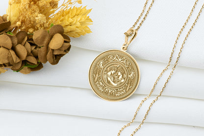 Alexander and Hephaestion Pendant Necklace: MLM Friendship Jewelry