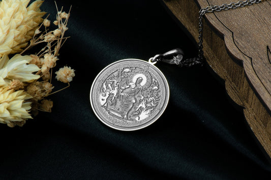 Hades Pendant: Greek God of the Underworld Necklace