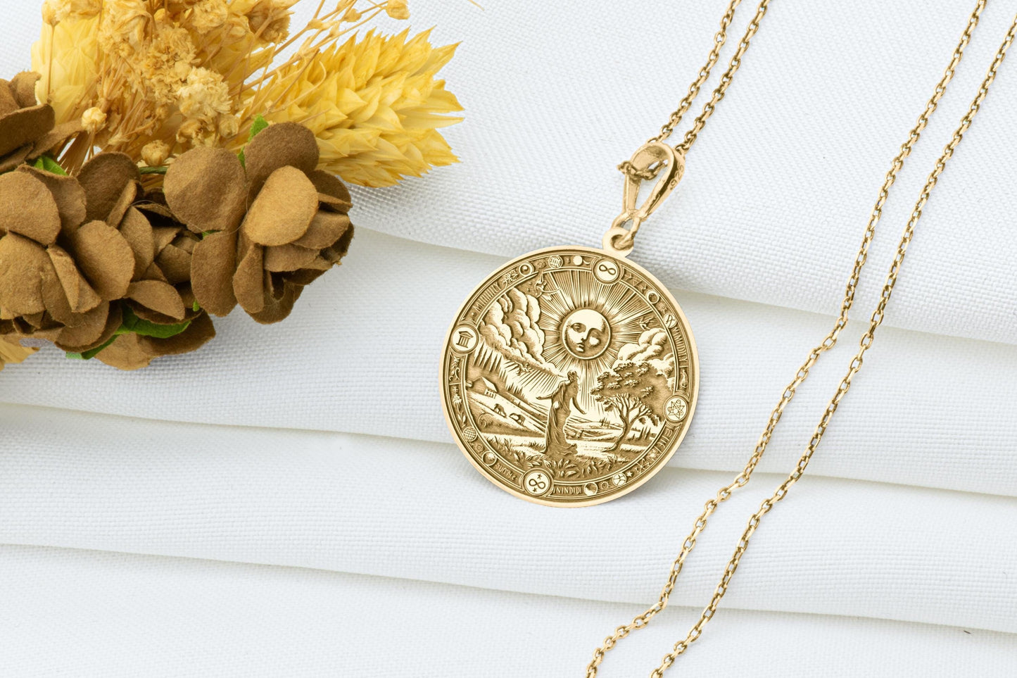 Cybele Pendant: Mother Goddess Necklace