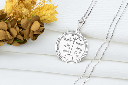Tengri Necklace: Sky God Pendant