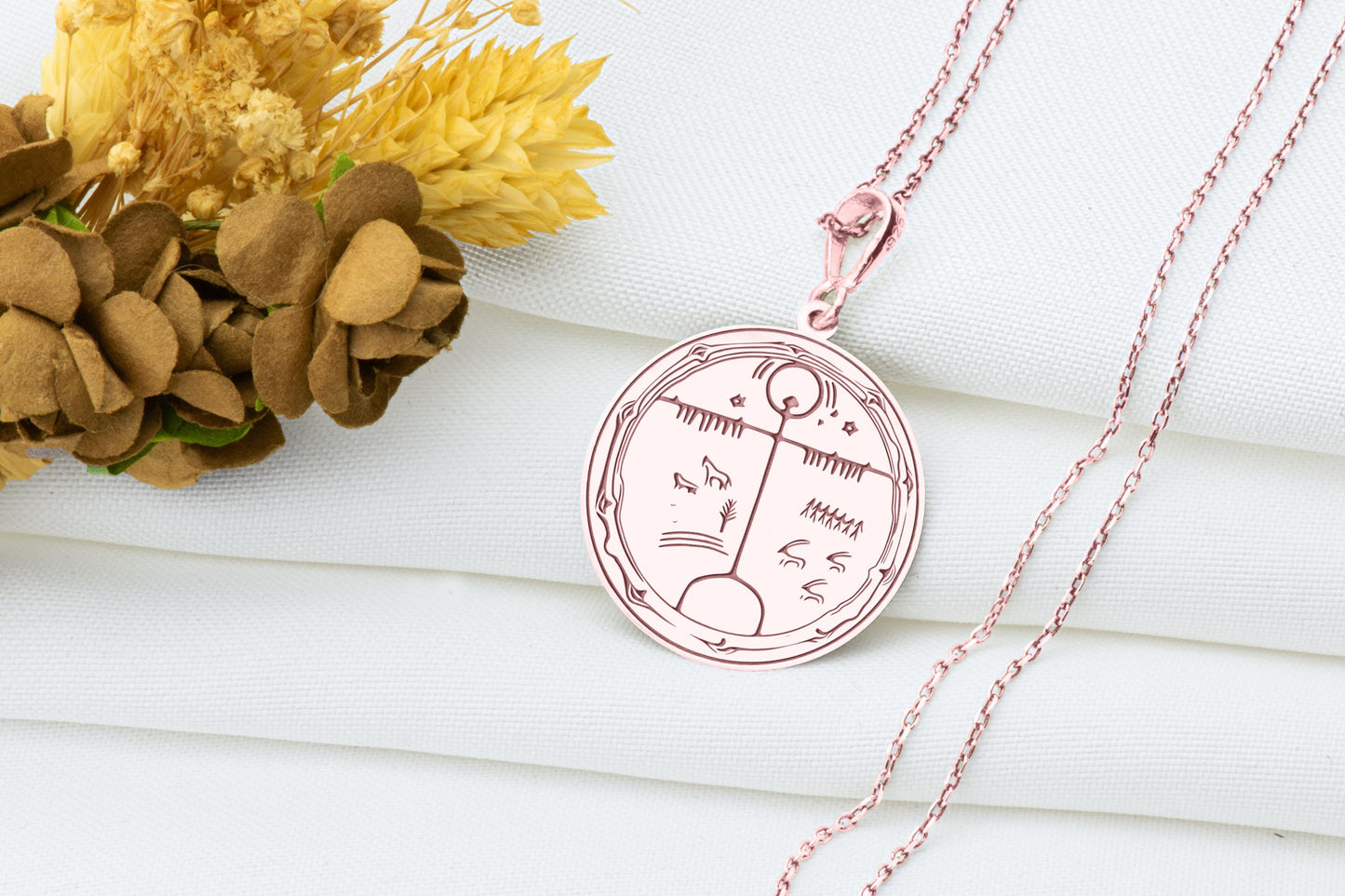 Tengri Necklace: Sky God Pendant