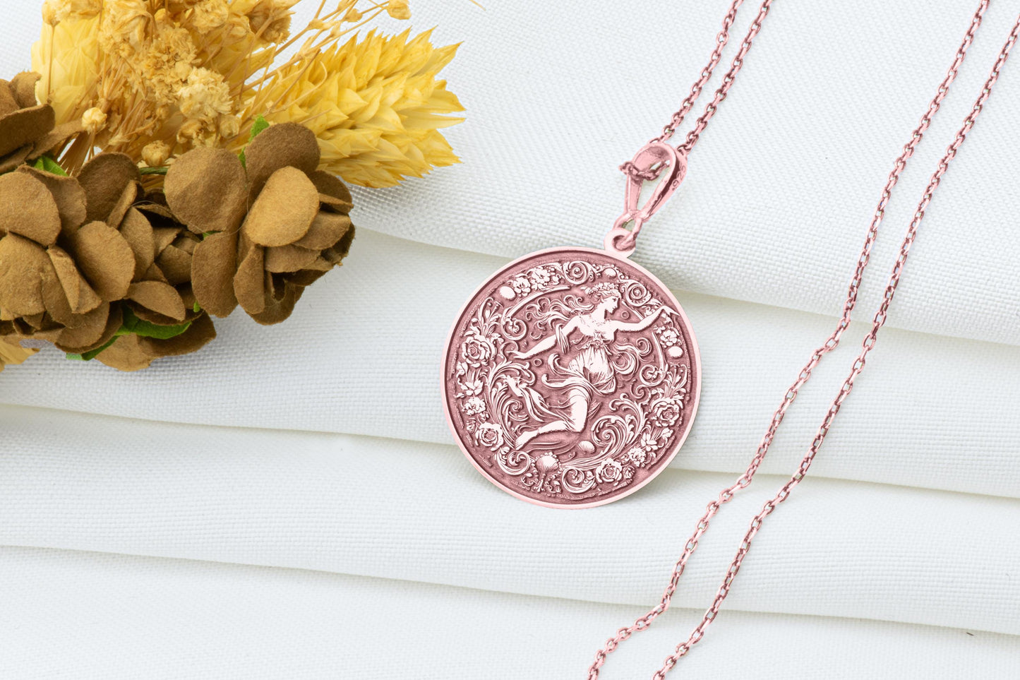 Aphrodite Pendant: Greek Love Goddess Necklace, Sacred Beauty Charm, Ancient Desire Talisman
