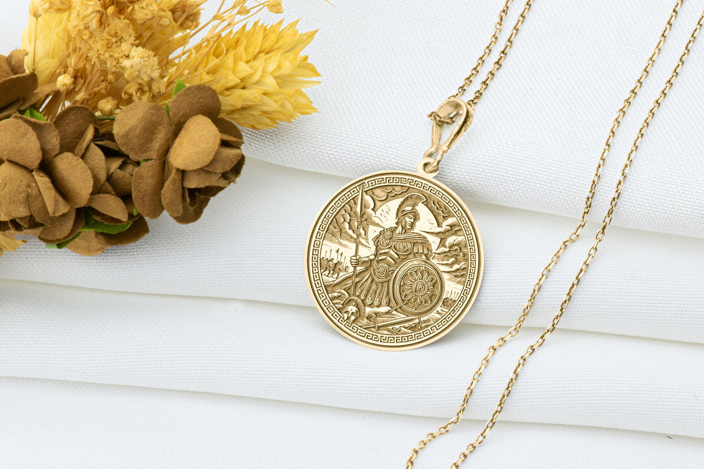 Mars Roman God Pendant: War God Necklace, Strength Talisman, Warrior Charm, Honor Amulet