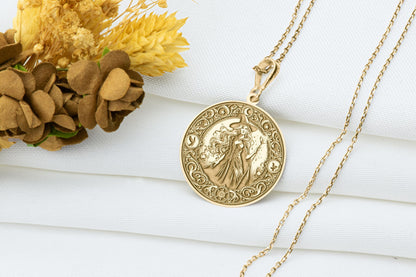 Witch Pendant Necklace