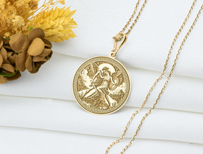 Perseus and Andromeda Pendant Necklace