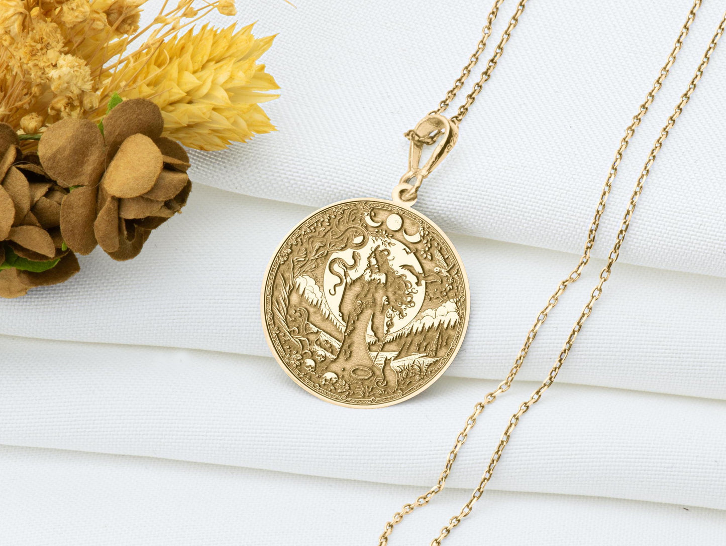 Lilith Pendant: Dark Feminine Goddess Necklace, Sacred Rebellion Charm, Ancient Power Talisman